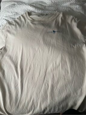 Cream Short-Sleeve Tee